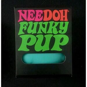 FUNKY PUP NeeDoh TEAL Pet Me Feel the Funk NEEDOH NEW Sealed teal